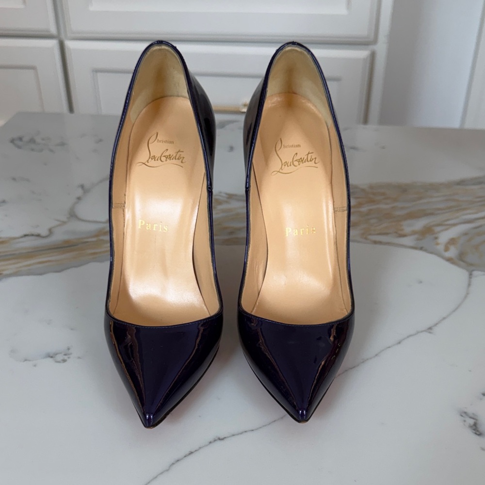 Christian Louboutin Dark Purple Heels